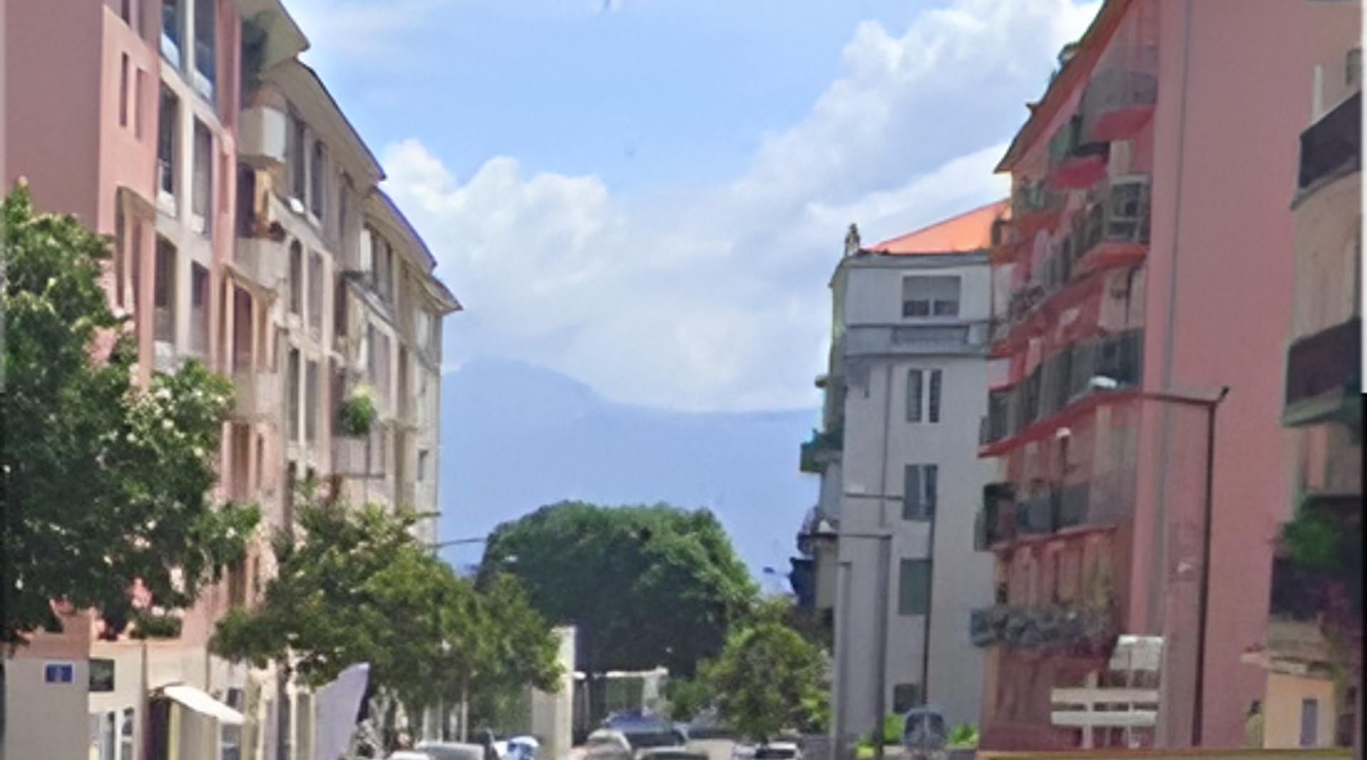 Le quartier Del Pellegrino à Ajaccio