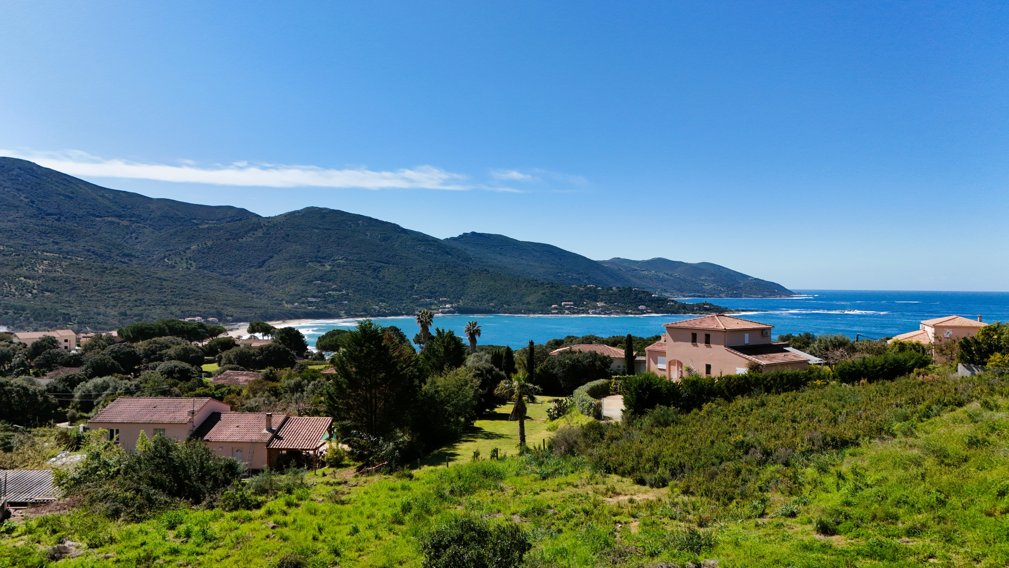Terrain constructible proche de la mer