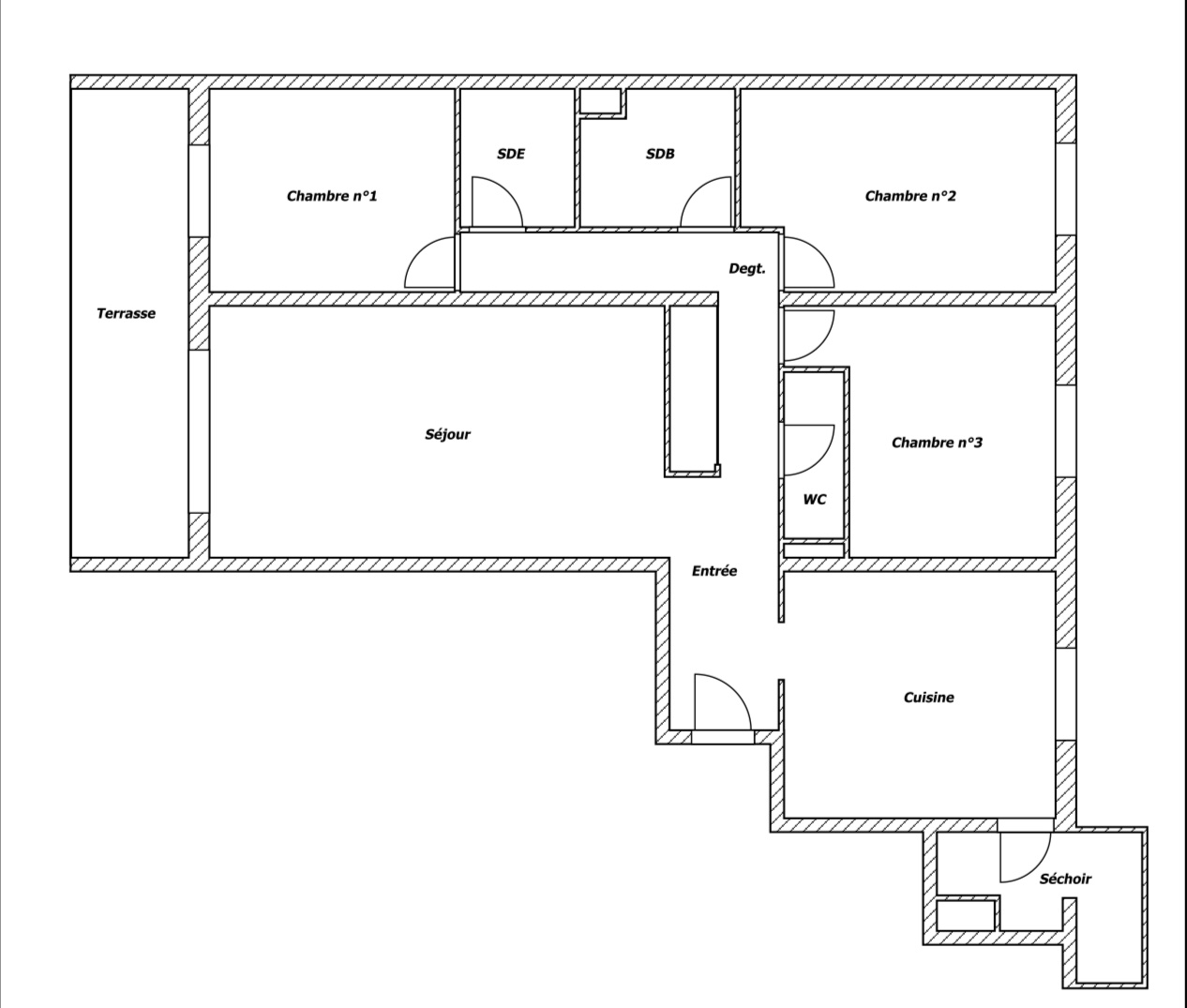 Vente appartement F4 Résidence des Iles