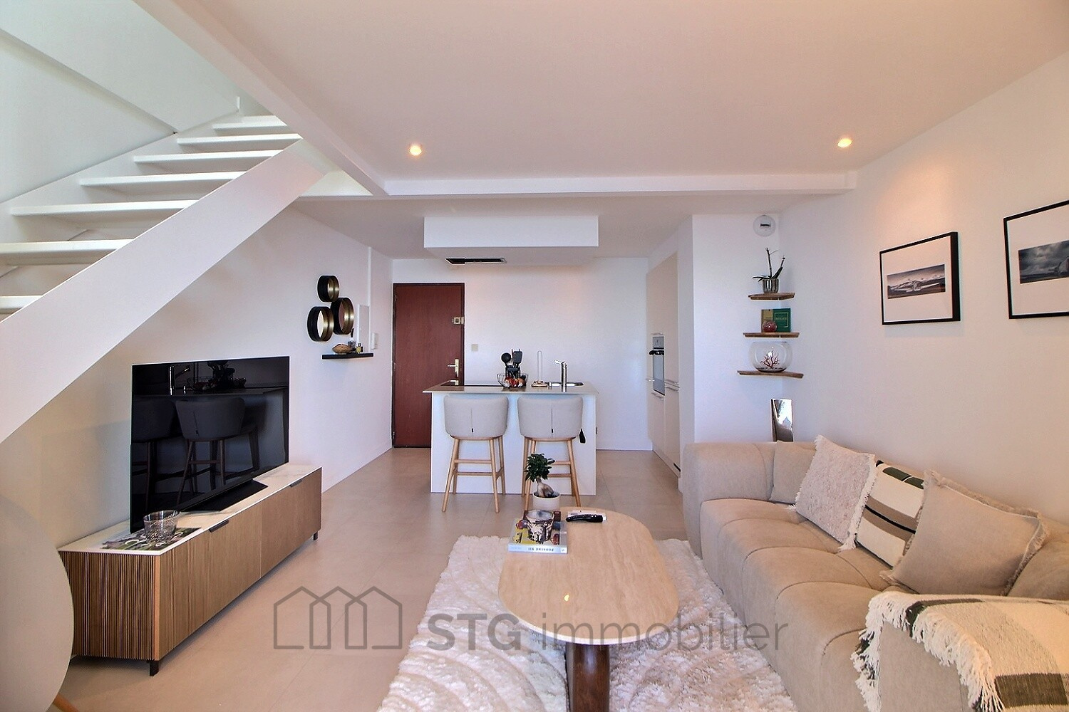 Exclusivité vente appartement duplex sanguinaires