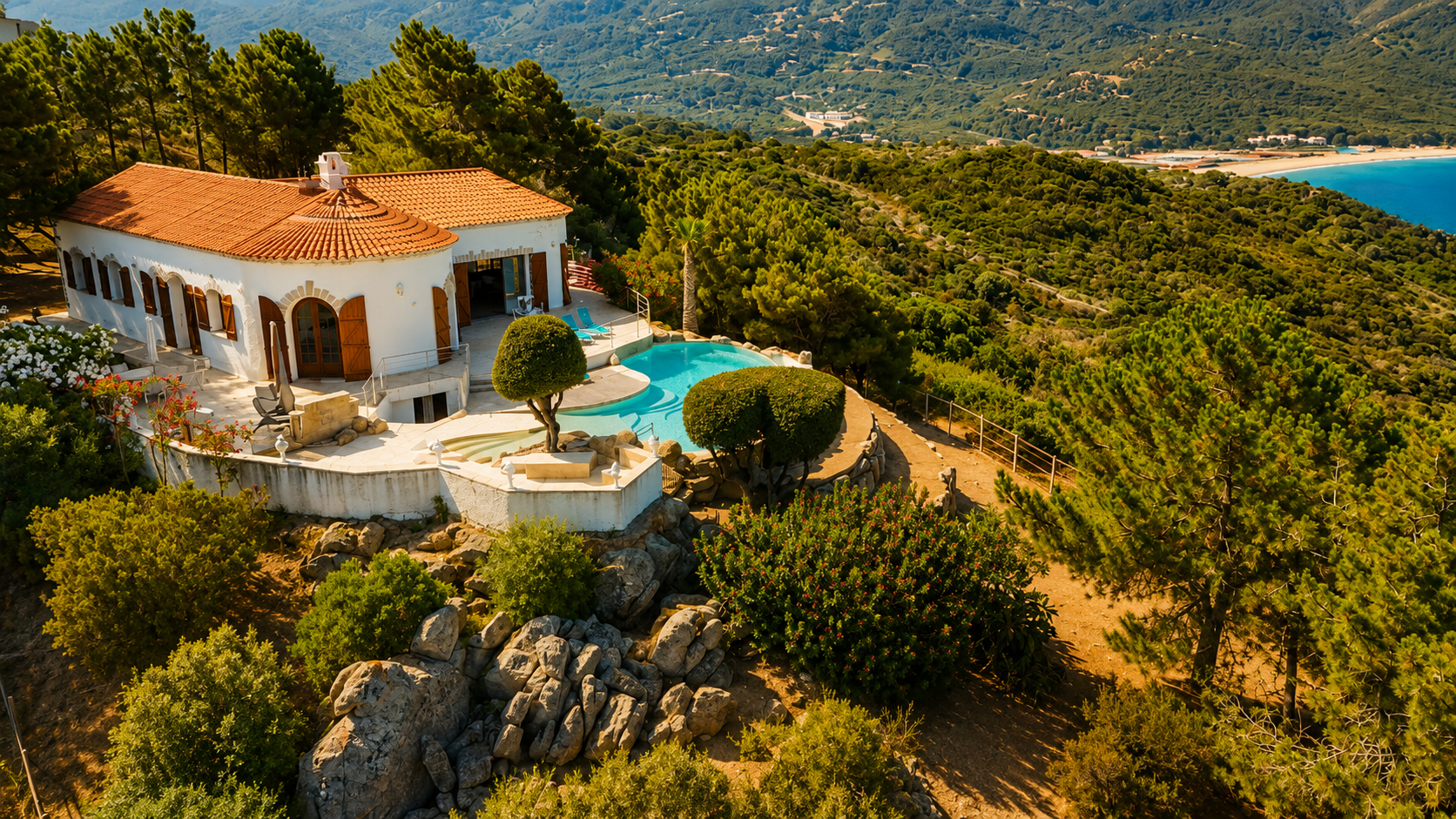 Vente villa vue mer Tiuccia