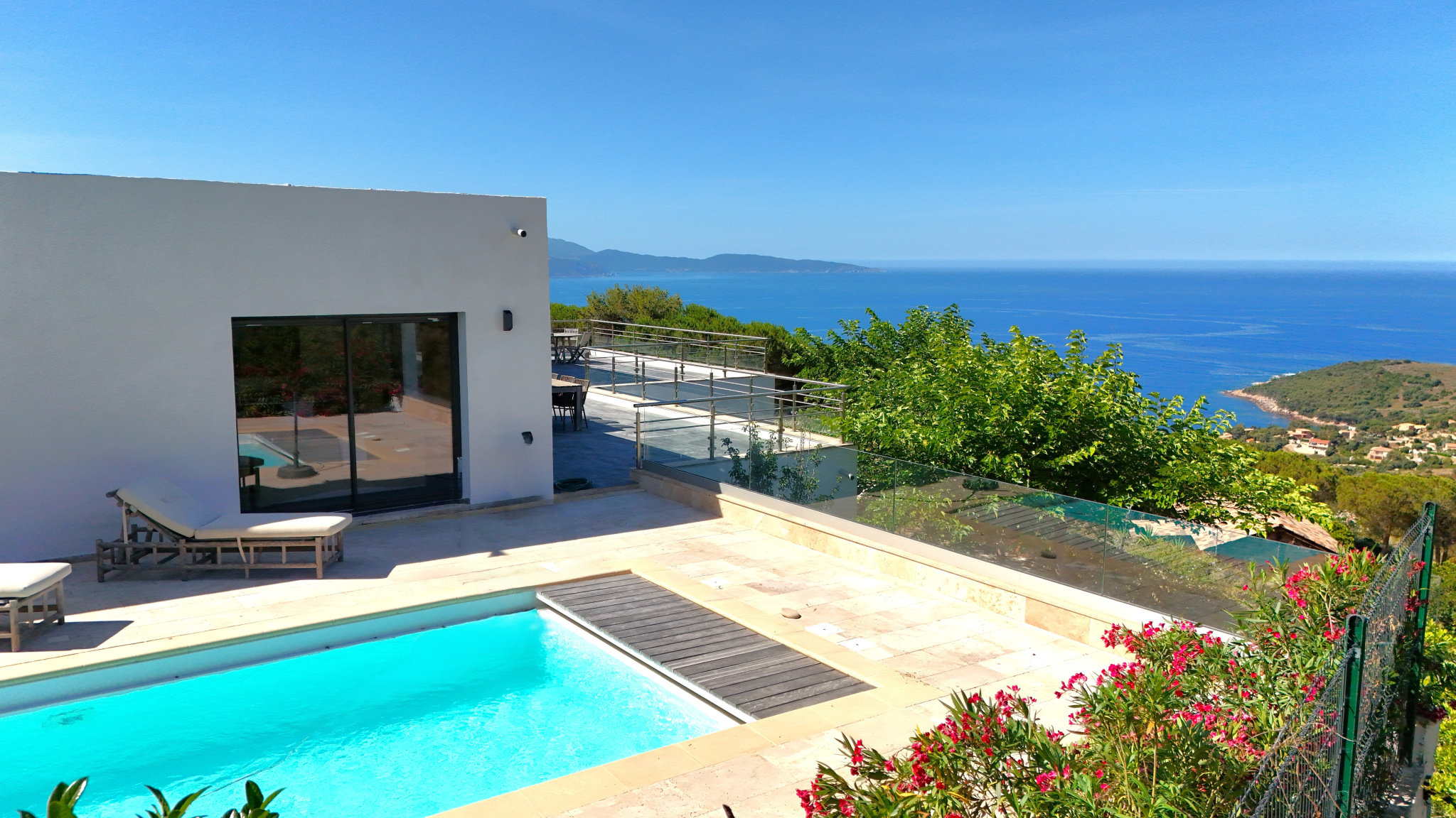 Villa Sagone Vue mer 180o