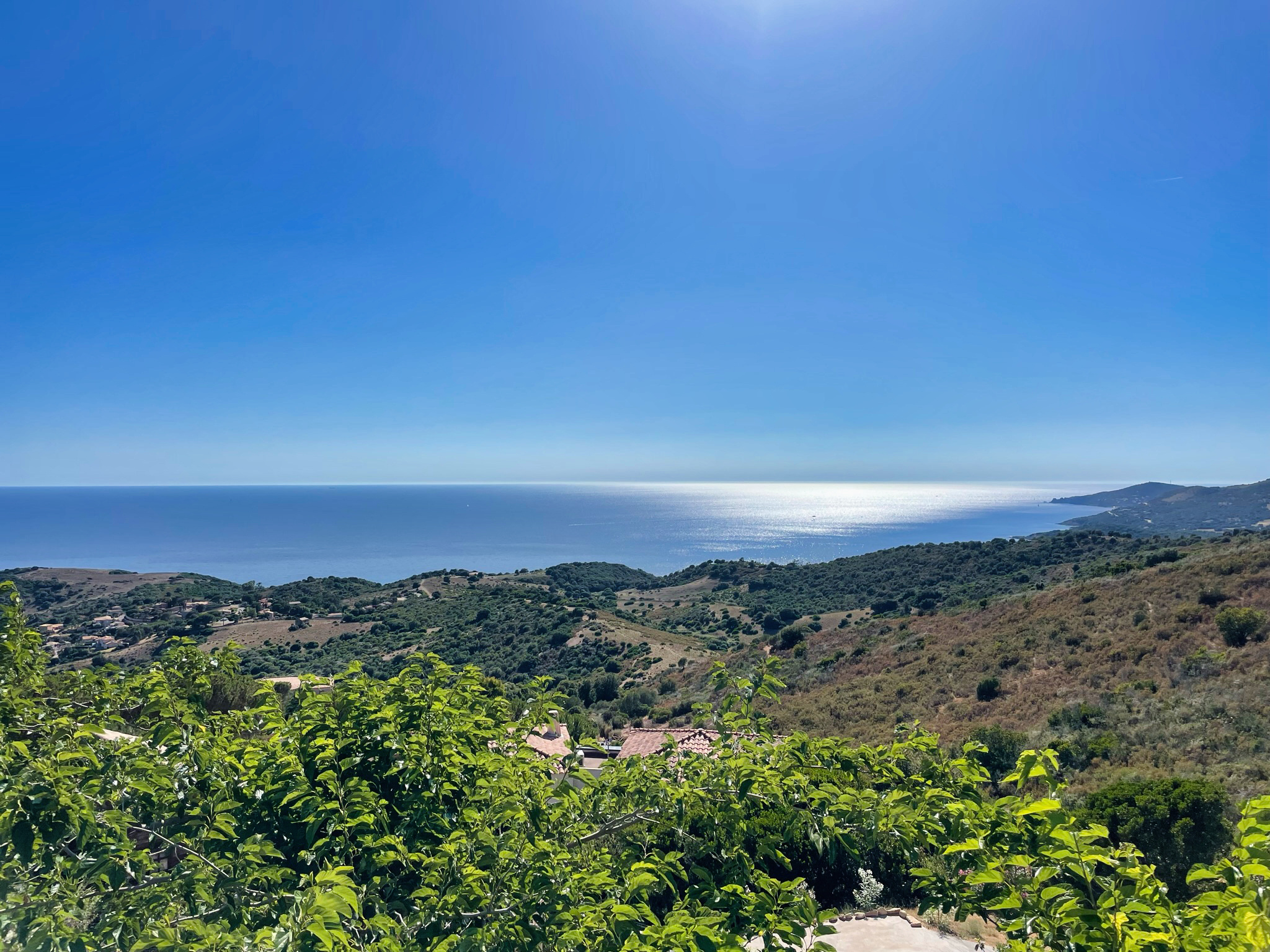 Villa Sagone Vue mer 180o